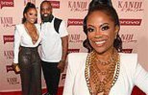 Kandi Burruss Poses With Husband Todd Tucker As She Attends Party For