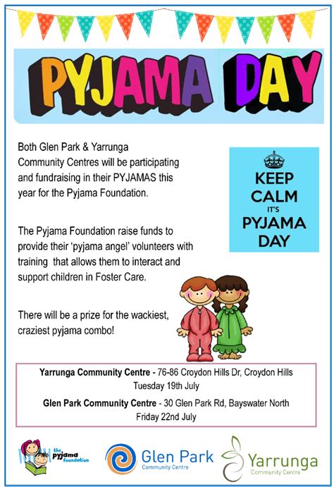 We did not find results for: Pyjama Day - Glen Park Community Centre