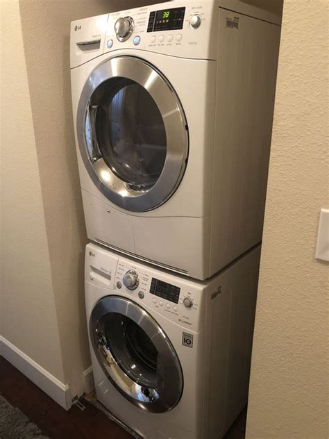 2015 Lg Stackable Washer And Dryer For Sale In Tacoma Wa Offerup