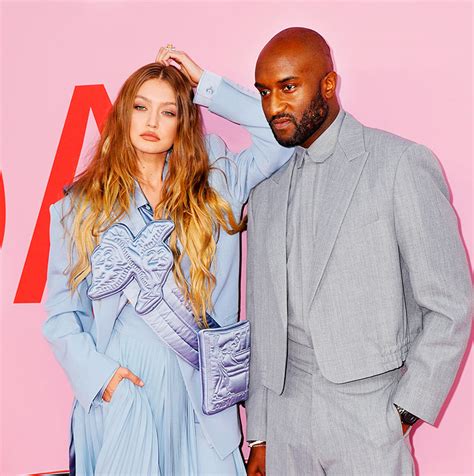 New York Ny June 03 Gigi Hadid And Virgil Abloh Attend The Cfda