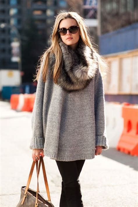 Tips Para Usar Correctamente Un Suéter Extra Grande Es La Moda