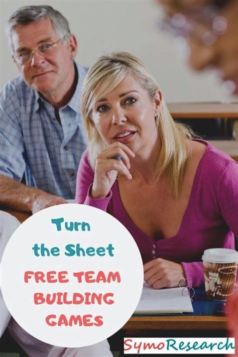 Free Team Building Game Activity Turn The Sheet Group Game Team