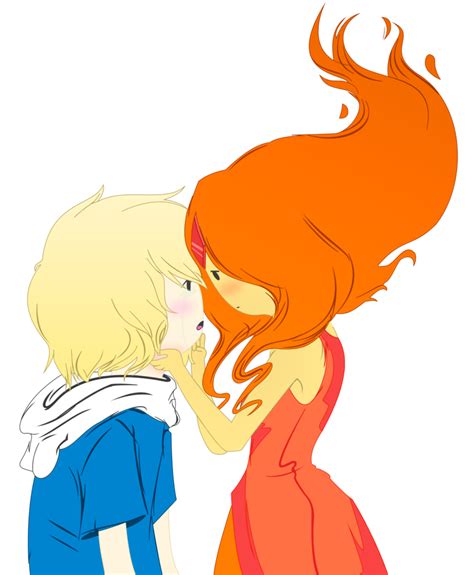 Finn And Flame Princess Adventure Time Couples Fan Art 34654194 Fanpop