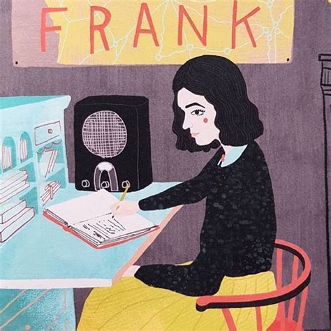 Inspiring Portrait Of Anne Frank