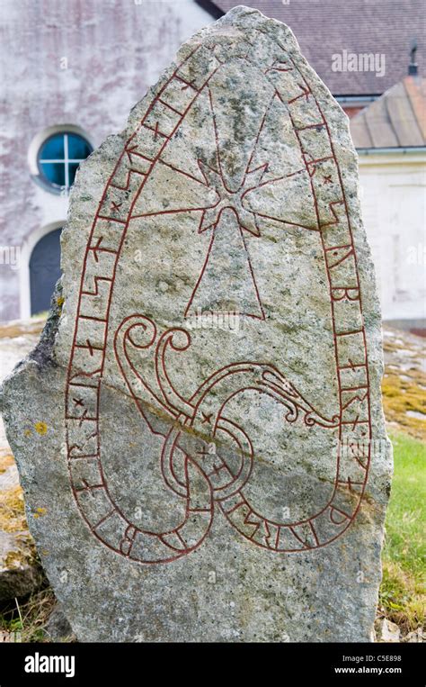 Rune Stone Hi Res Stock Photography And Images Alamy