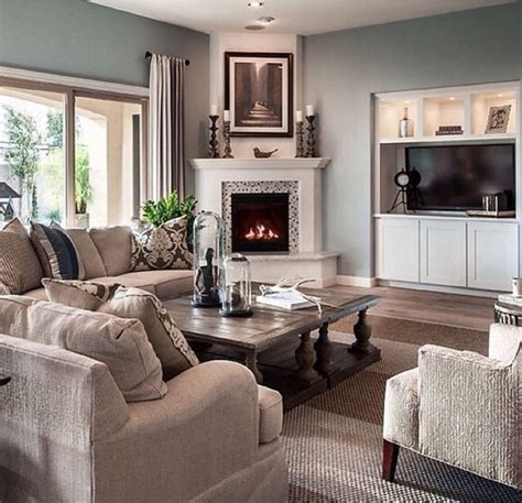How To Arrange Furniture With A Corner Fireplace Setting For Four