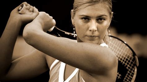 Famous Tennis Players Female American Maria Sharapova Maria Sharapova Photos Sharapova Tennis
