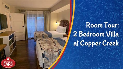 full room     bedroom villa  copper creek  disneys