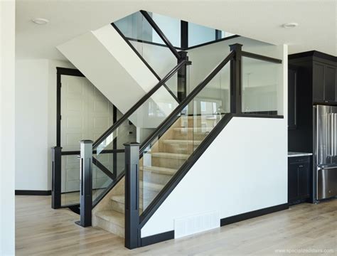 glass stair panels stair designs