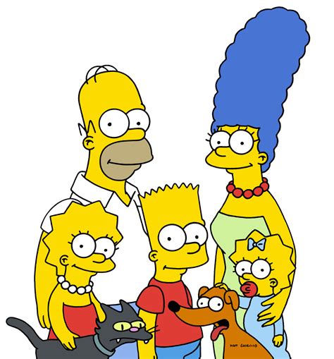 The Simpsons Cartoon Png Clipart Png Mart