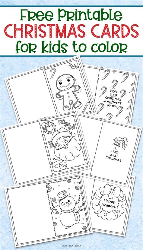 Free Printable Cards For Children
