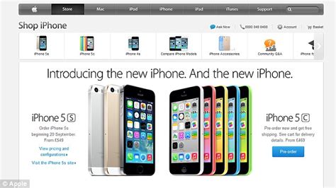 Iphone 5c Pre Orders Have Not Been Overwhelming Daily Mail Online