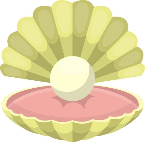 Sea Shell With Pearl Clipart Design Illustration 9384521 Png