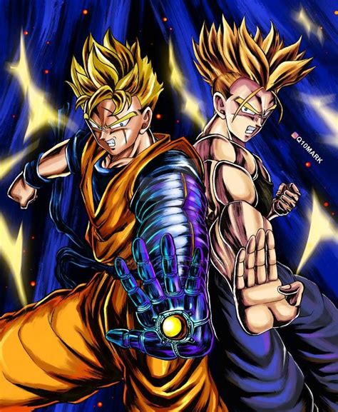 Future Gohan And Future Trunks By Q Mark On DeviantArt Anime Dragon