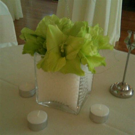 Proudly serves columbia and the surrounding areas. Green glads with white water pearls. Allen's Flowers, Inc ...