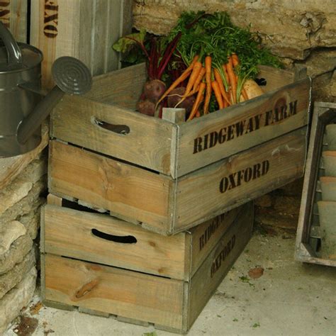 Fruit Box Fruit And Veg Fruit Crates Wooden Storage Boxes Crate