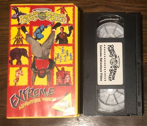 Ringling Bros And Barnum Bailey Circus Extreme Adventure Vhs Ebay