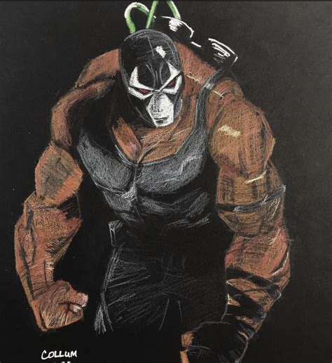 Drawing Of Bane I Did A Little While Back Rbatman