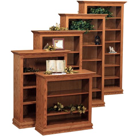 Traditional Amish Bookcase Amish Office Furniture Cabinfield