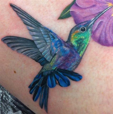 Sacrosegtam Hummingbird Tattoo Designs For Women