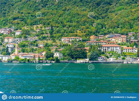 Laglio Village And Lake Como In Italy Stock Photo Image Of Lake
