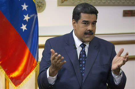 Venezuelas President Nicolas Maduro Is Ordering The Border With Brazil