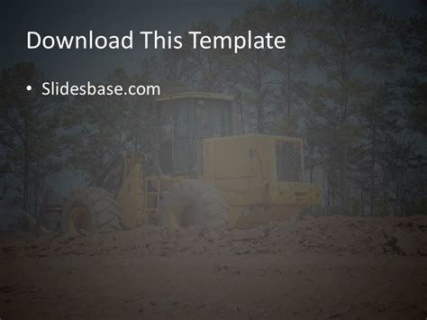 heavy construction powerpoint template slidesbase