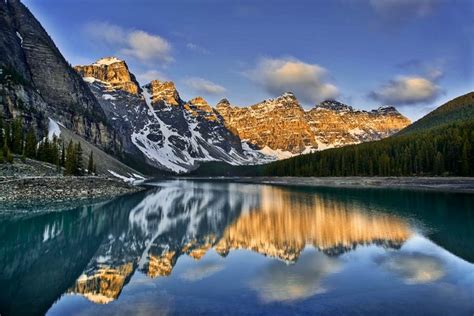 Moraine Lake Tourist Attraction In Canada