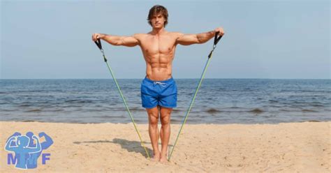 Home Resistance Band Exercises For Men Target Body Part Muscle