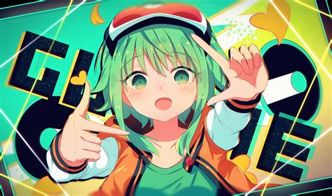Download Green Eyes Green Hair Gumi Vocaloid Anime Vocaloid Hd