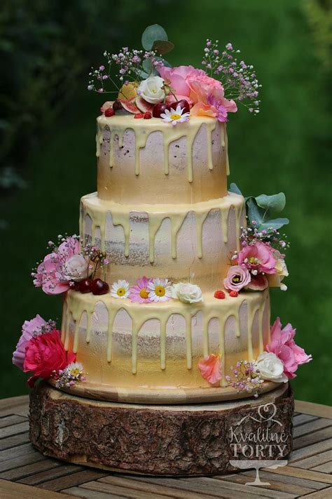 Summer Wedding Cake Decorated Cake By Lucya Cakesdecor