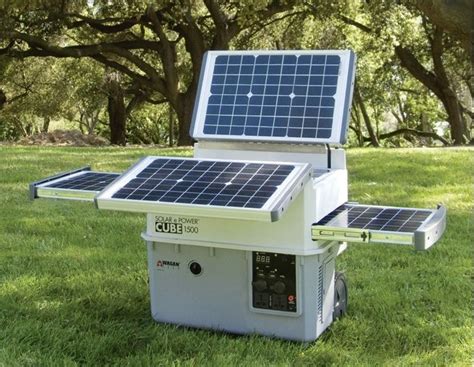 Solar E Power Cube 1500 Plus Portable Solar Generator 1500 Watt
