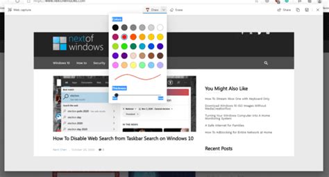 Microsoft Edge Has A Web Capture Feature Now That Screenshots The Full