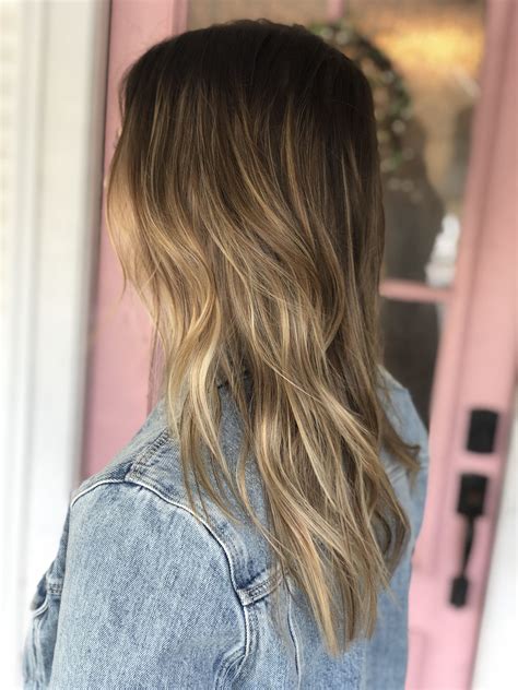 Caramel And Blonde Balayage Rockwellhairstyles