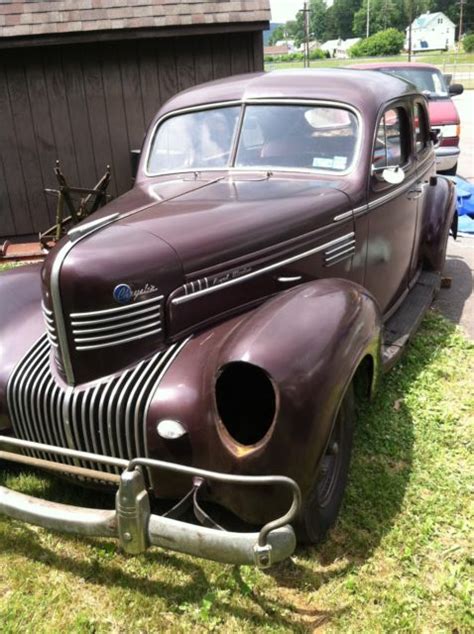 1939 Chrysler Royal Windsor For Sale Photos Technical Specifications
