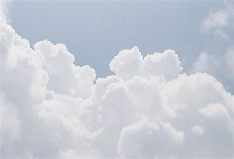 Early Summer Cloud Blue Sky Wallpaper Aesthetic Desktop Wallpaper