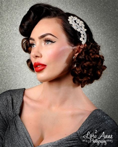 22 Best Images About 50s Retro Hair Style On Pinterest Rockabilly Pin Up Updo And Retro Hair