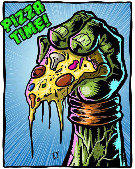 Pizza Time ! • Teenage Mutant Ninja Turtles | Teenage mutant ninja turtles art, Teenage mutant ...