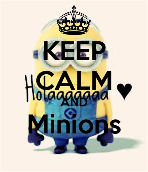 Keep Calm Minions