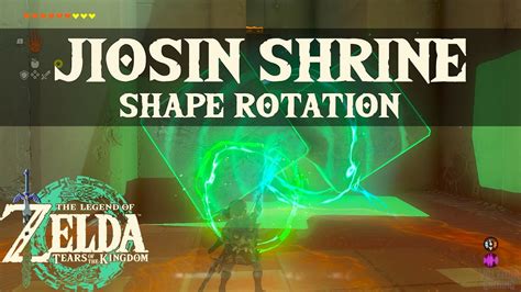 How To Solve The Jiosin Shrine Shape Rotation The Legend Of Zelda