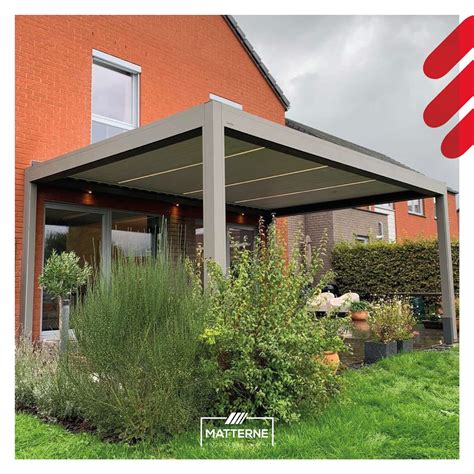 Pergola bioclimatique B200 XL à Blegny Pergola Matterne Brustor