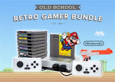 Play Old School With The Retro Nintendo Gamer Bundle