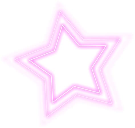 #ftestickers #star #glowing #pink - Pink Glowing Star Png , Transparent Cartoon - Jing.fm