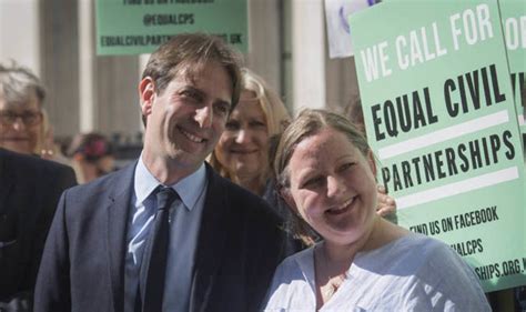 heterosexual couple win fight for right to have civil partnership uk news uk