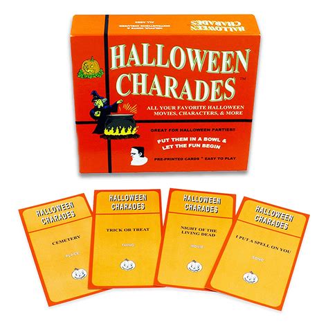 Halloween Charades The Perfect Halloween Party Game This