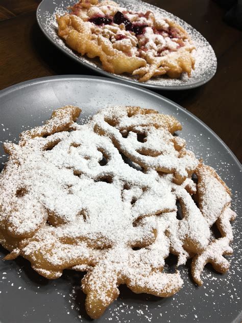 Homemade Funnel Cakes R Food
