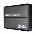 USB 3.0 SATA 2.5" Hard Disk Drive HDD External Enclosure Case Box For ...