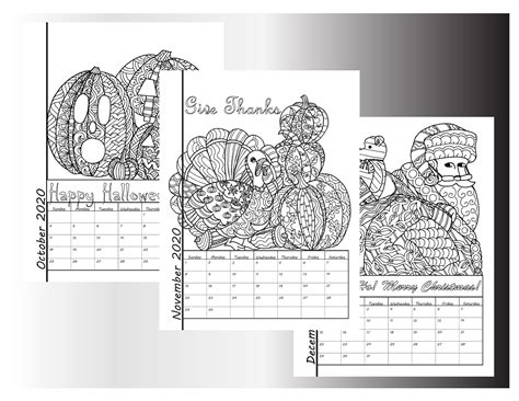 26 Best Ideas For Coloring 2020 Calendar Coloring Pages