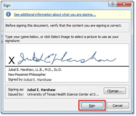 Word, excel, and powerpoint all support invisible signatures. Use your Digital Certificate with Excel 2010 | Information ...