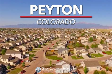 peyton colorado real estate and homes for sale